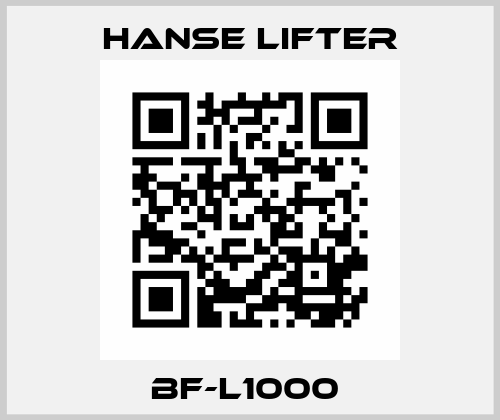 BF-L1000  Hanse Lifter