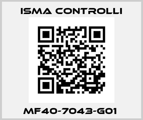 MF40-7043-G01  iSMA CONTROLLI
