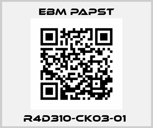 R4D310-CK03-01  EBM Papst