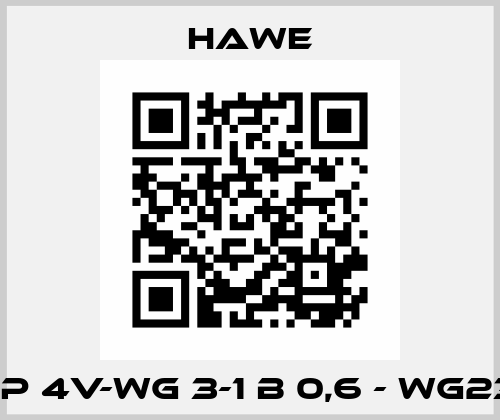 HRP 4V-WG 3-1 B 0,6 - WG230  Hawe