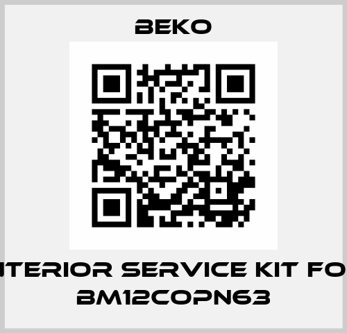 interior service kit for BM12COPN63 Beko