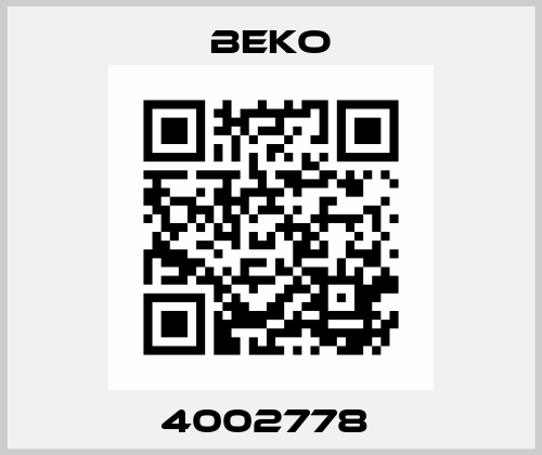 4002778  Beko