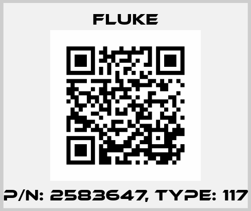 p/n: 2583647, Type: 117 Fluke