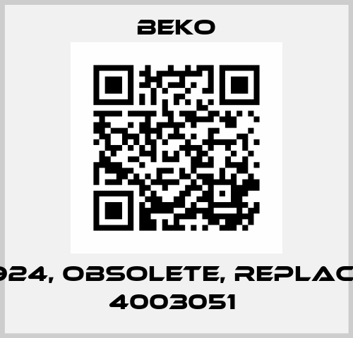 4007924, obsolete, replaced by 4003051  Beko
