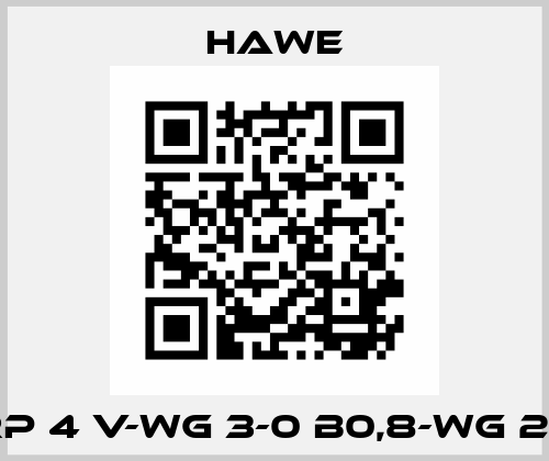 HRP 4 V-WG 3-0 B0,8-WG 230 Hawe