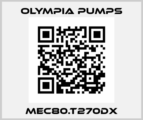 MEC80.T270DX OLYMPIA PUMPS
