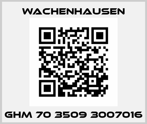 GHM 70 3509 3007016 Wachenhausen