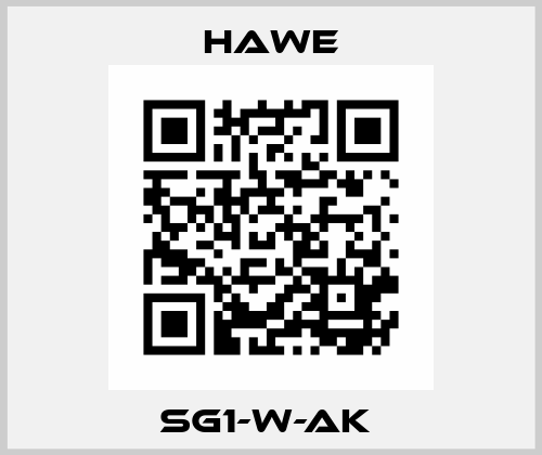 SG1-W-AK  Hawe