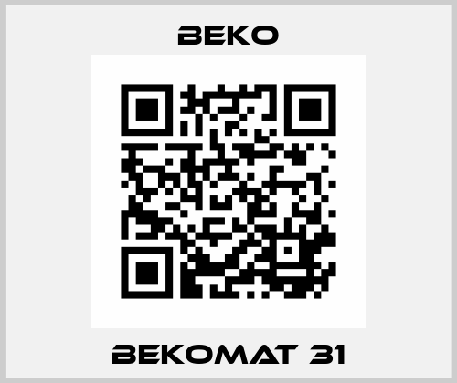 Bekomat 31 Beko