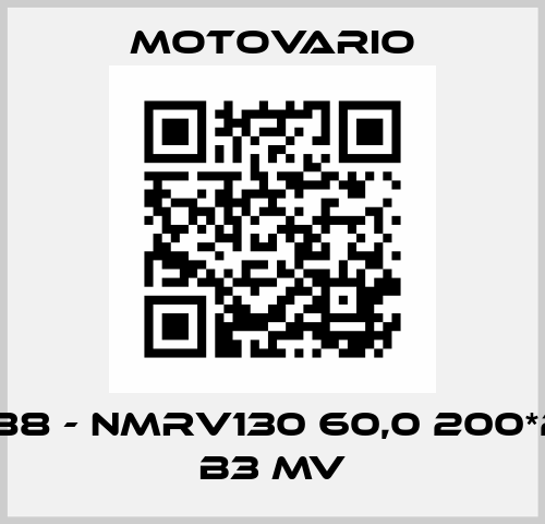 4147188 - NMRV130 60,0 200*28 45 B3 MV Motovario