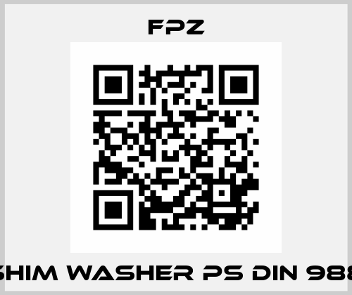SHIM WASHER PS DIN 988 Fpz
