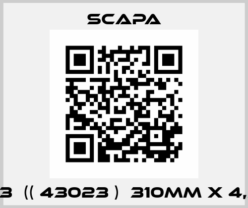 4323  (( 43023 )  310mm x 4,5m)  Scapa