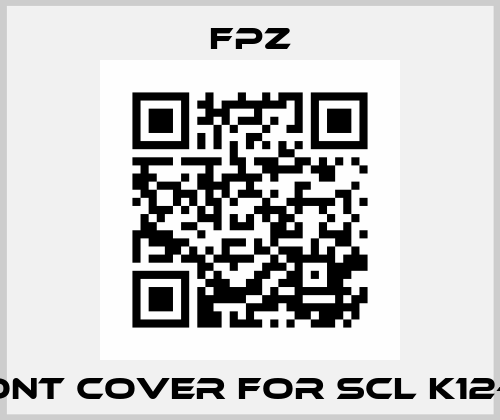 front cover for SCL K12-MS Fpz