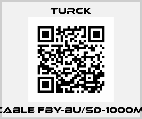 CABLE FBY-BU/SD-1000M  Turck